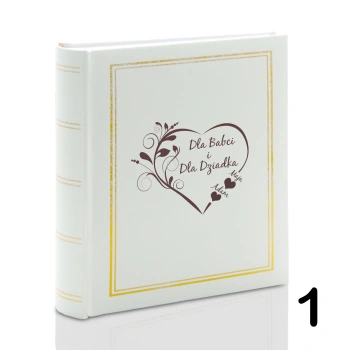 Album dla Babci, Dziadka wsuwany 200 zdjęć 10x15, personalizowany różne wzory